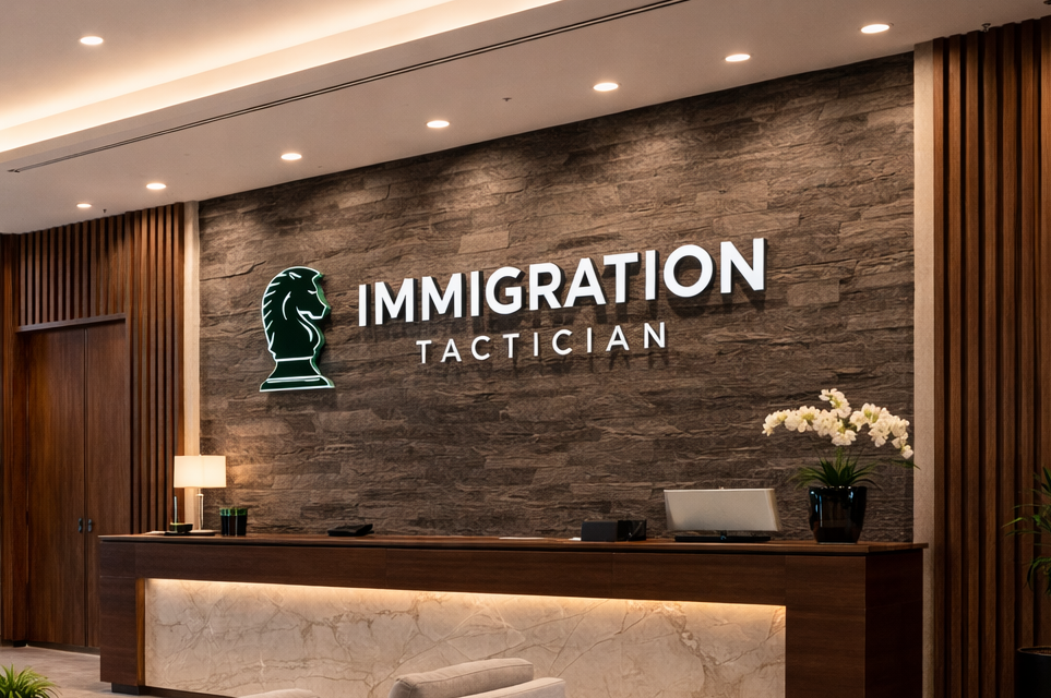 Immigration Tactitcian office interior