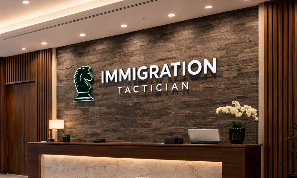 Immigration Tactitcian office interior